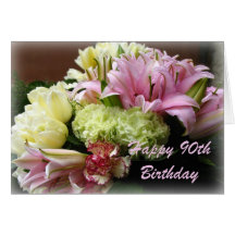 Happy 90th Birthday Greeting Card