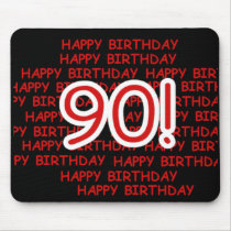 Happy 90th Birthday mousepads