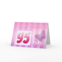 Happy 95th Birthday Grand Mother Great-Aunt Mom Cards