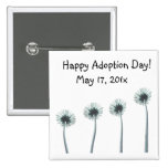 happy adoption day button