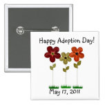 happy adoption day button