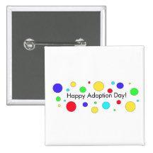 Happy Adoption Day! Button