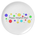 Happy Adoption Day! Dinner Plate