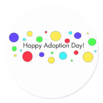 Happy Adoption Day! Sticker