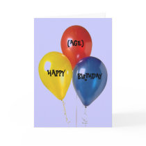 HAPPY, (AGE), BIRTHDAY CARD - by lapatrick1161 HAPPY, (AGE), BIRTHDAY CARD -