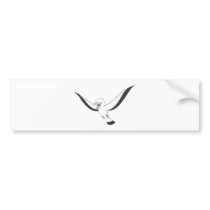 Happy Albatross Bird Bumper Stickers