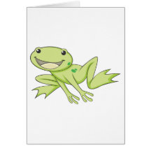 Happy American Bullfrog Card