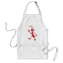 Happy and Friendly Ant Walking Aprons