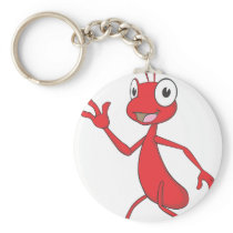 Happy and Friendly Ant Walking Keychains