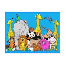 Happy Animals postcards