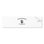 HAPPY ANNIVERSARY 20 YEARS BUMPER STICKERS