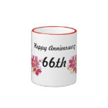 Happy Anniversary 66th Coffee Mug