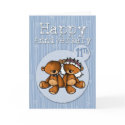 happy anniversary bears - 11 year cards