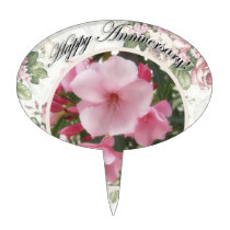 Happy Anniversary Cake Topper cake picks