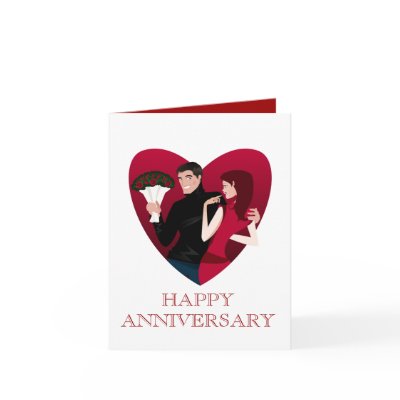 HAPPY ANNIVERSARY CARD by MEHAKALI