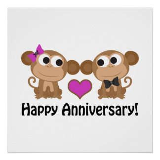 happy anniversary posters zazzle happy anniversary posters