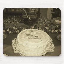 Happy Anniversary Mousepad