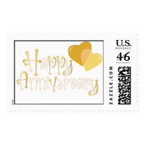 Happy Anniversary Postage Stamp by frugalbride Happy Anniversary Postage Stamp