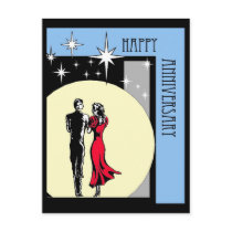 Happy Anniversary Postcard