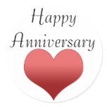 Happy Anniversary Sticker