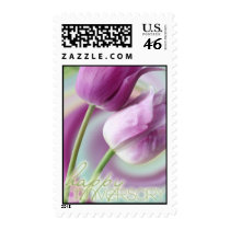 Happy Anniversary Tulips postage by EverAfter Happy Anniversary Tulips postage