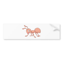 Happy Ant Bumper Sticker