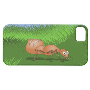 Happy ant in a lush meadow iPhone 5/5S cases