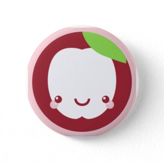 Happy Apple Button button