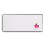 happy apple character