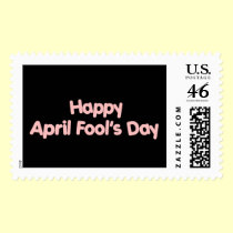 Happy April Fool's Day postage by dndartstudio Happy April Fool's Day postage