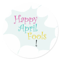 Happy April Fool's Stickers