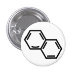 Happy Arene (double, black) Pinback Button
