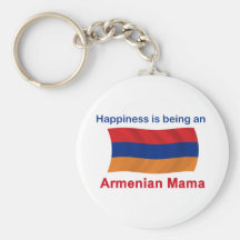 Happy Armenian Mama Keychain