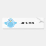 Happy as a Bluebird Bumper Stickers