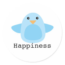 Happy as a Bluebird stickers by candystore Happy as a Bluebird stickers