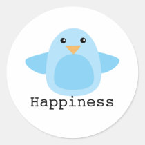 Happy as a Bluebird stickers