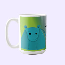 Happy as a Hippo mugs