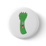 Happy Asparagus Vegetable Buttons