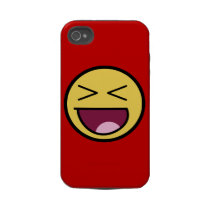 Happy Awesome Face Case-Mate Tough™ iPhone 4 Case
