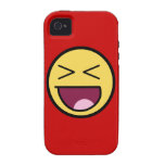 Happy Awesome Face Case-Mate Tough™ iPhone 4 Case