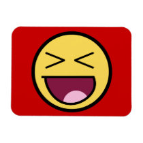 Happy Awesome Face Premium Magnet
