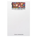 Happy Babies colorful custom stationery