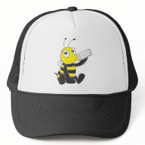 Happy Baby Bee Drinking Milk Hat