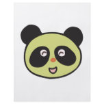 happy baby panda face full color flyer