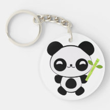 Happy Baby Panda Key Chain Acrylic Key Chain