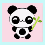 Happy Baby Panda Poster posters