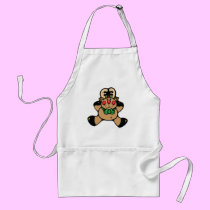happy baby reindeer aprons