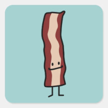 Happy Bacon Sticker