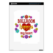 Happy Ballroom Decals For iPad 3