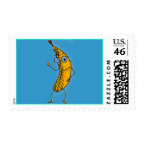 Happy Banana postage by rimamaria Happy Banana postage